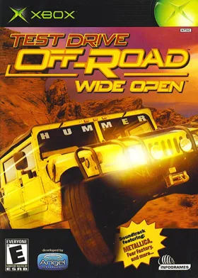 Test Drive Off-Road Wide Open (USA) box cover front